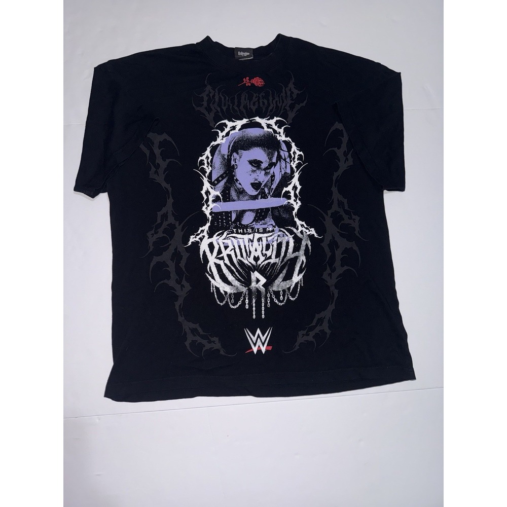 Darc Sport x WWE Rhea Ripley "This Is My Brutality" Men's XL Short Sleeve Shirt